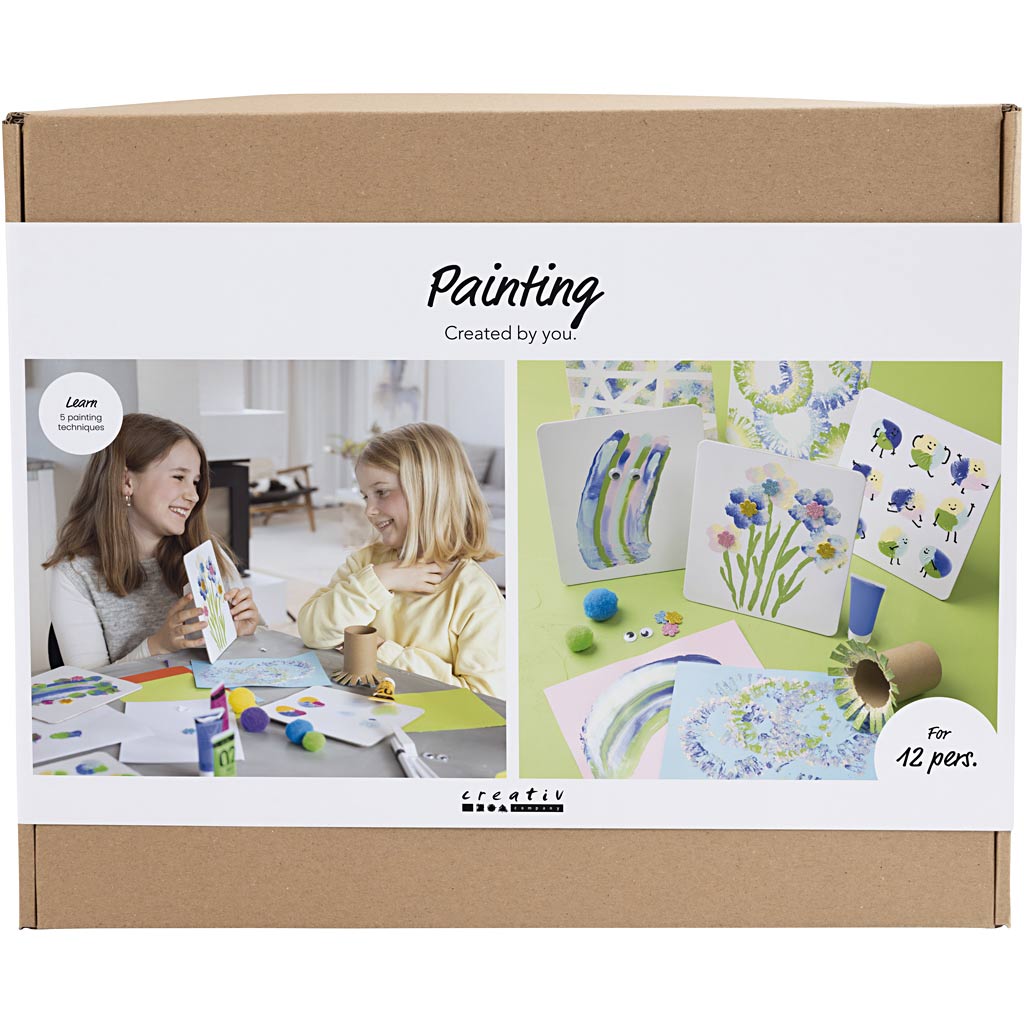 Creativ company http: www.cchobby.nl groepsset-schilderen-diverse-kleuren-1-doos