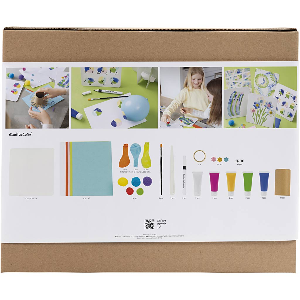 Creativ company http: www.cchobby.nl groepsset-schilderen-diverse-kleuren-1-doos