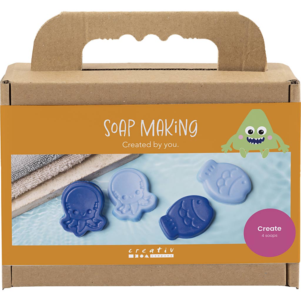 Creativ company hobbyset zeep maken zeedieren