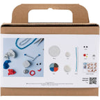 Creativ Company - Creativ Company Https://www.cchobby.nl/mini-hobbyset-boetseren-robot-blauw-grijs-rood-1-doos