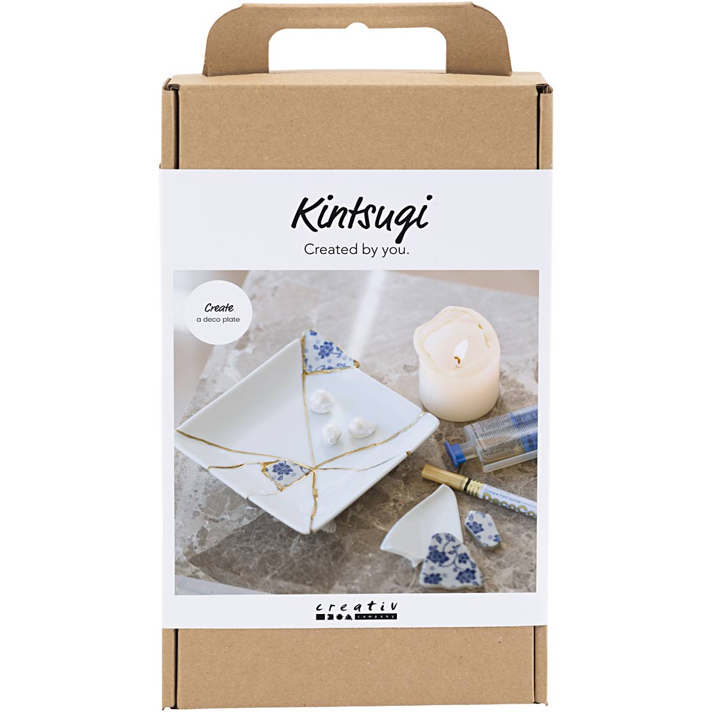 Creativ Company - Creativ Company Https://www.cchobby.nl/hobbyset-kintsugi-schaal-blauw-goud-wit-1-doos