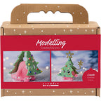 Creativ company mini hobbyset boetseren kerstboommonster