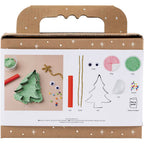 Creativ company mini hobbyset boetseren kerstboommonster
