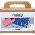 Creativ company http: www.cchobby.nl mini-hobbyset-boetseren-mobiele-bedel-diverse-kleuren-1-doos