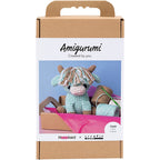 Creativ company https: www.cchobby.nl hobbyset-amigurumi-koe-beige-mint-1-doos