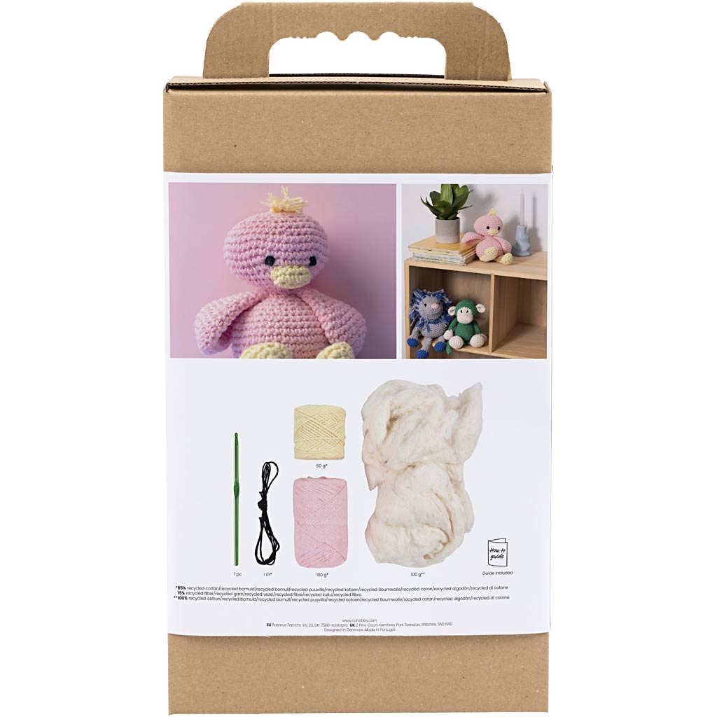 Creativ company hobbyset amigurumi eendje