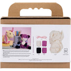 Creativ company http: www.cchobby.nl hobbyset-amigurumi-vos-zwart-plum-1-doos