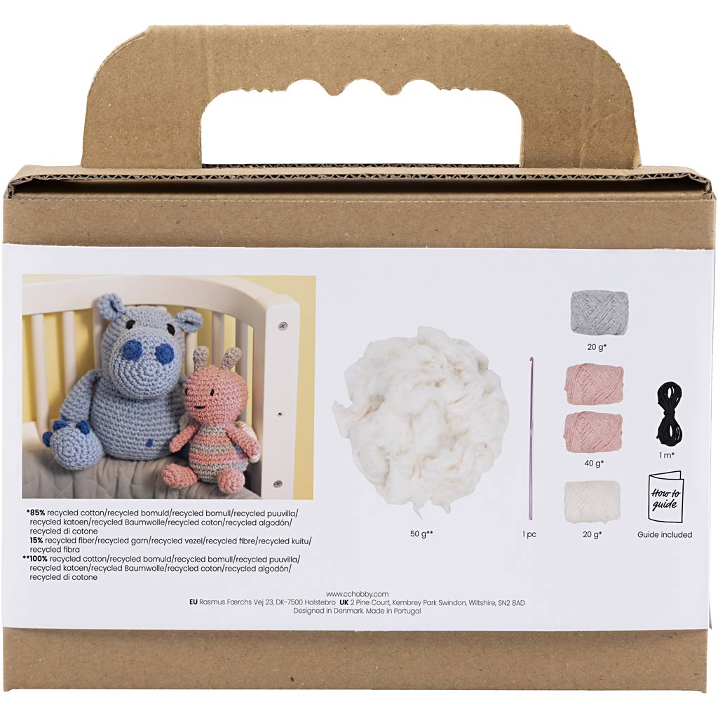 Creativ company hobbyset amigurumi honingbij