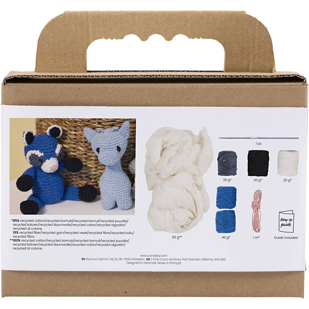 Creativ company hobbyset amigurumi wasbeer