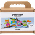 Creativ company mini hobbyset decoratie muizen en uilen