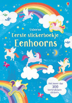 Centraal boekhuis eerste stickerboekje: eenhoorns. 3+
