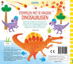 Wpg uitgevers stempelen met je vingers - dinosaurussen
