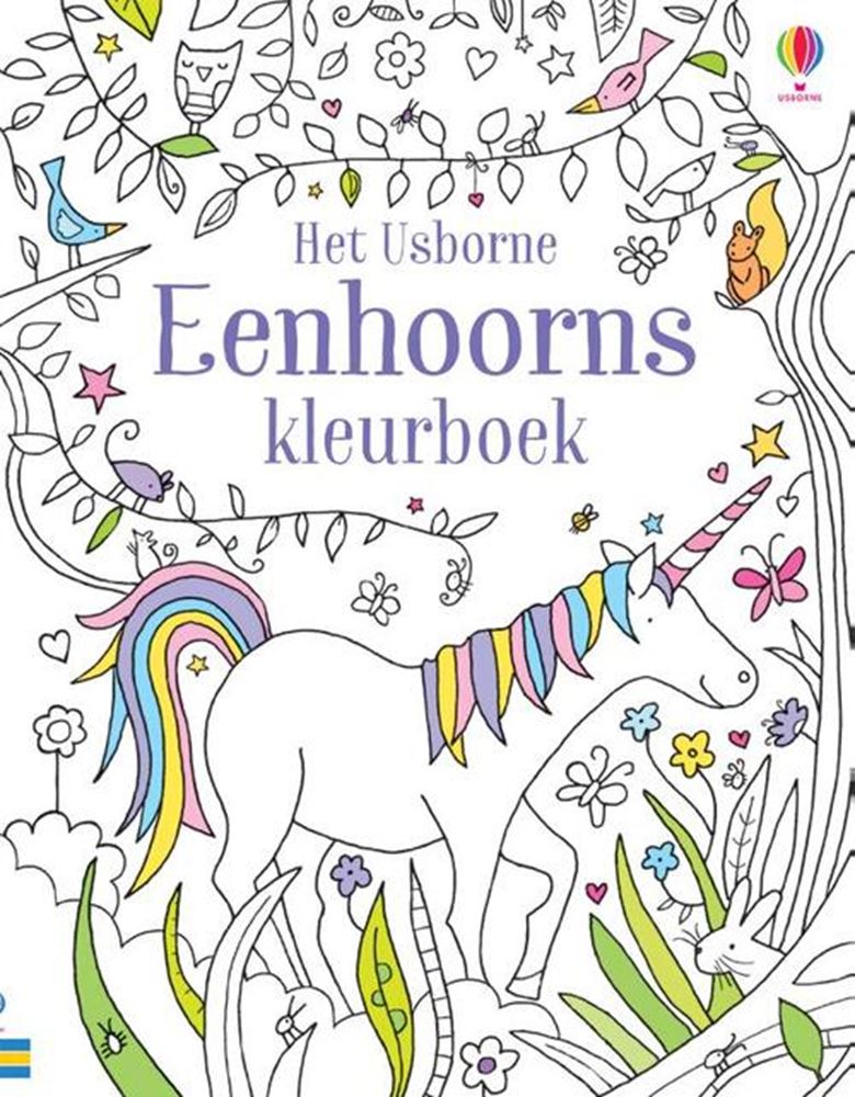 Centraal boekhuis eenhoorns kleurboek. 3+