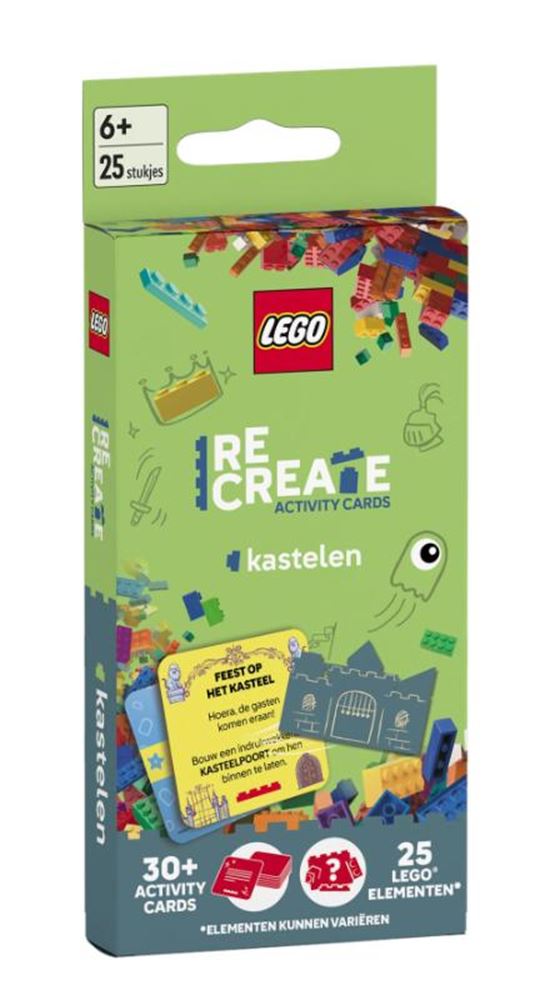 LEGO - recreate activity cards: kastelen