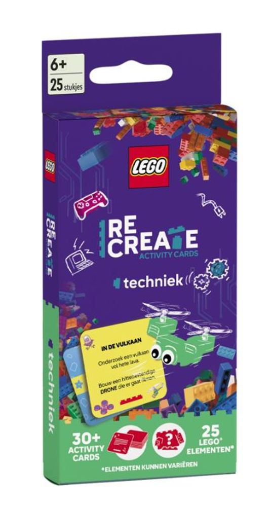 LEGO - recreate activity cards: techniek
