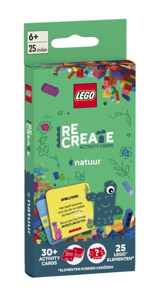 LEGO - recreate activity cards: natuur 6+