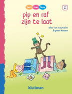 Uitgeverij Kluitman - Uitgeverij Kluitman Lees lees lees - pip en raf zijn te laat (avi-m3)
