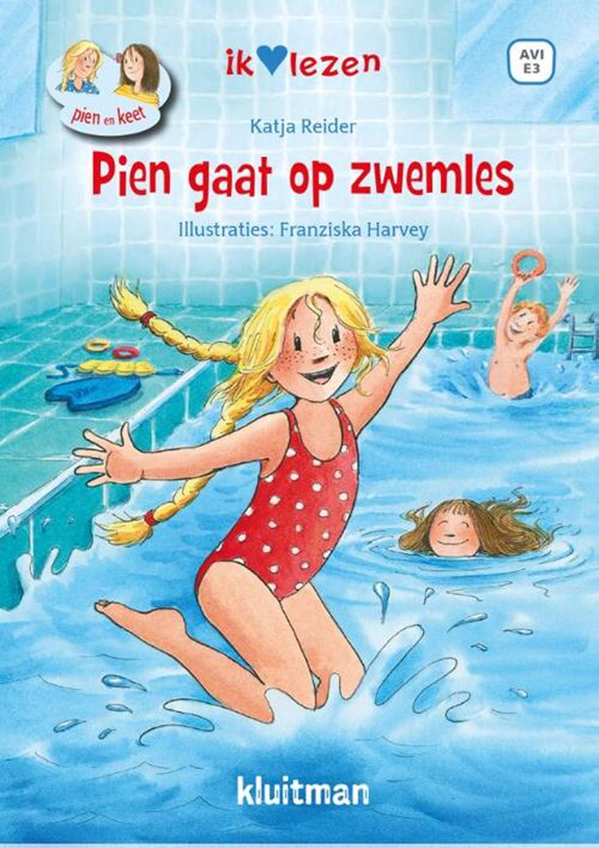 Kluitman pien gaat op zwemles avi e3