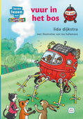 Kluitman vuur in het bos