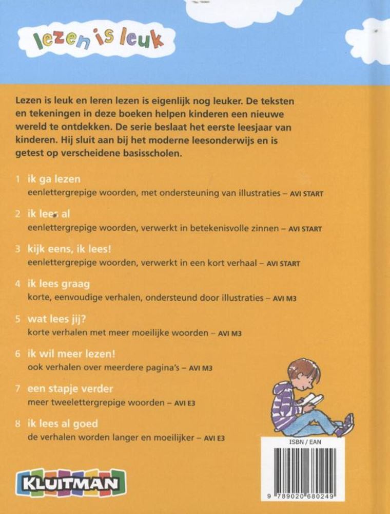 Uitgeverij Kluitman - Uitgeverij Kluitman Lezen is leuk - ik lees graag avi-m3