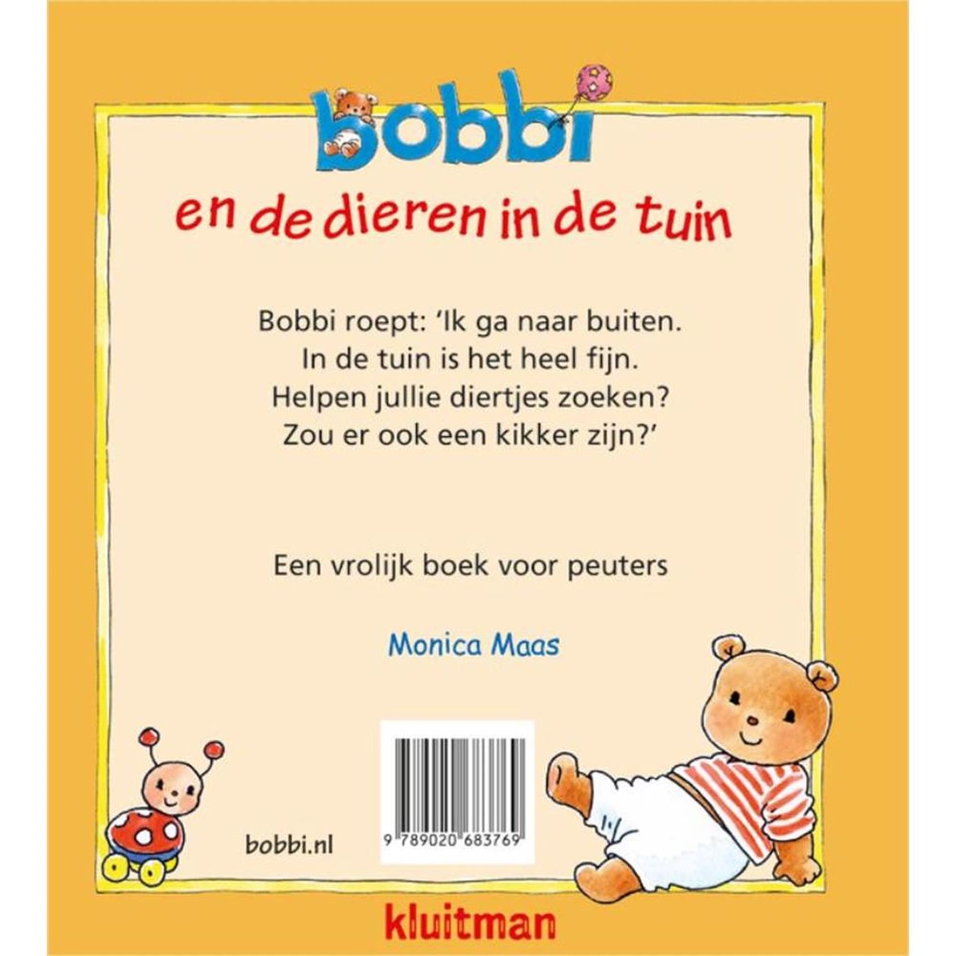 Kluitman - Kluitman bobbi en de dieren in de tuin