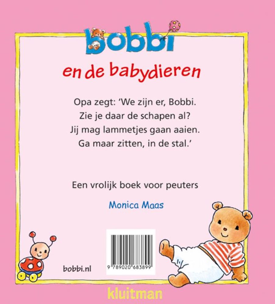 Uitgeverij kluitman bobbi en de babydieren