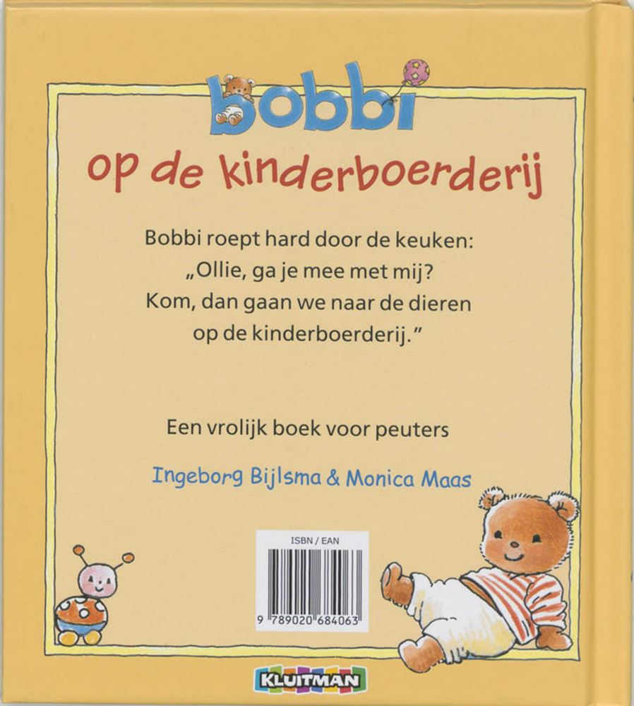 Uitgeverij kluitman bobbi op de kinderboerderij