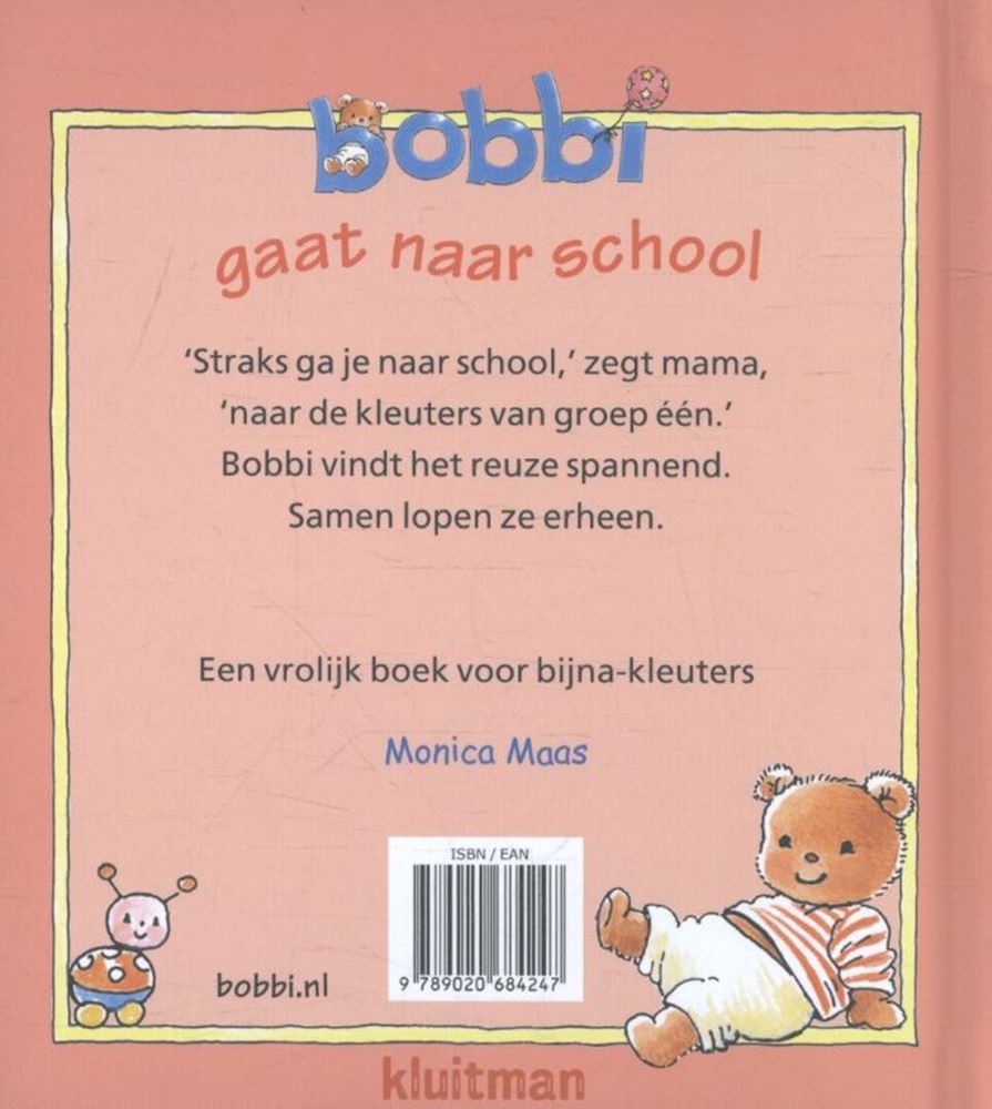 Uitgeverij Kluitman - Uitgeverij Kluitman Bobbi gaat naar school