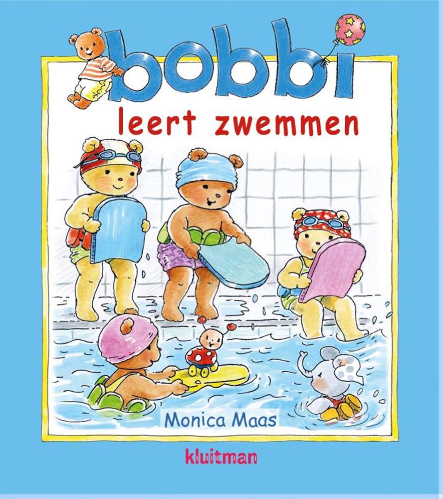 Uitgeverij kluitman bobbi leert zwemmen