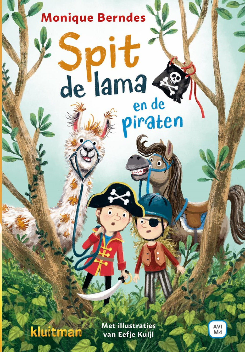 Kluitman spit de lama en de piraten - avi m4