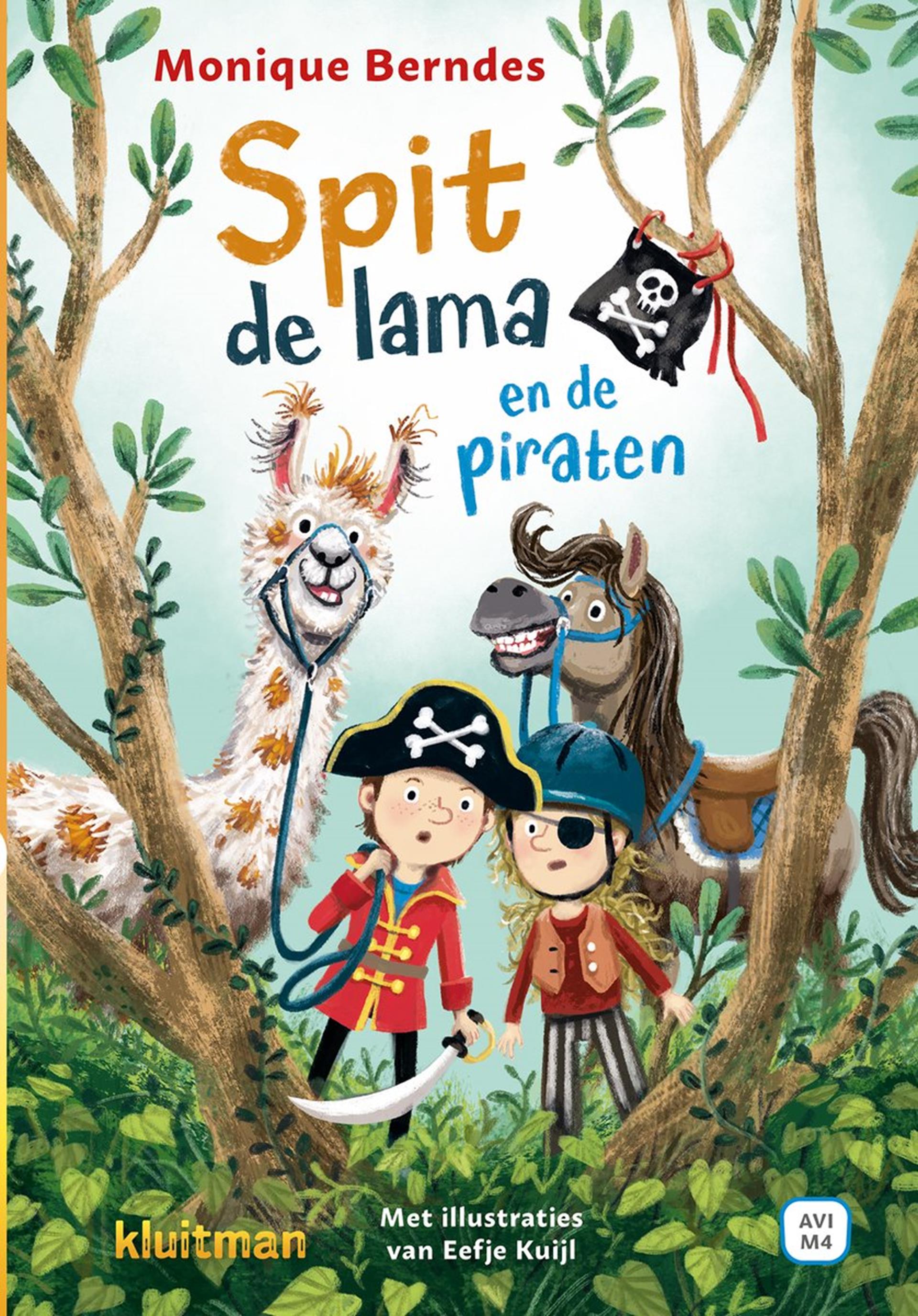 Kluitman spit de lama en de piraten - avi m4