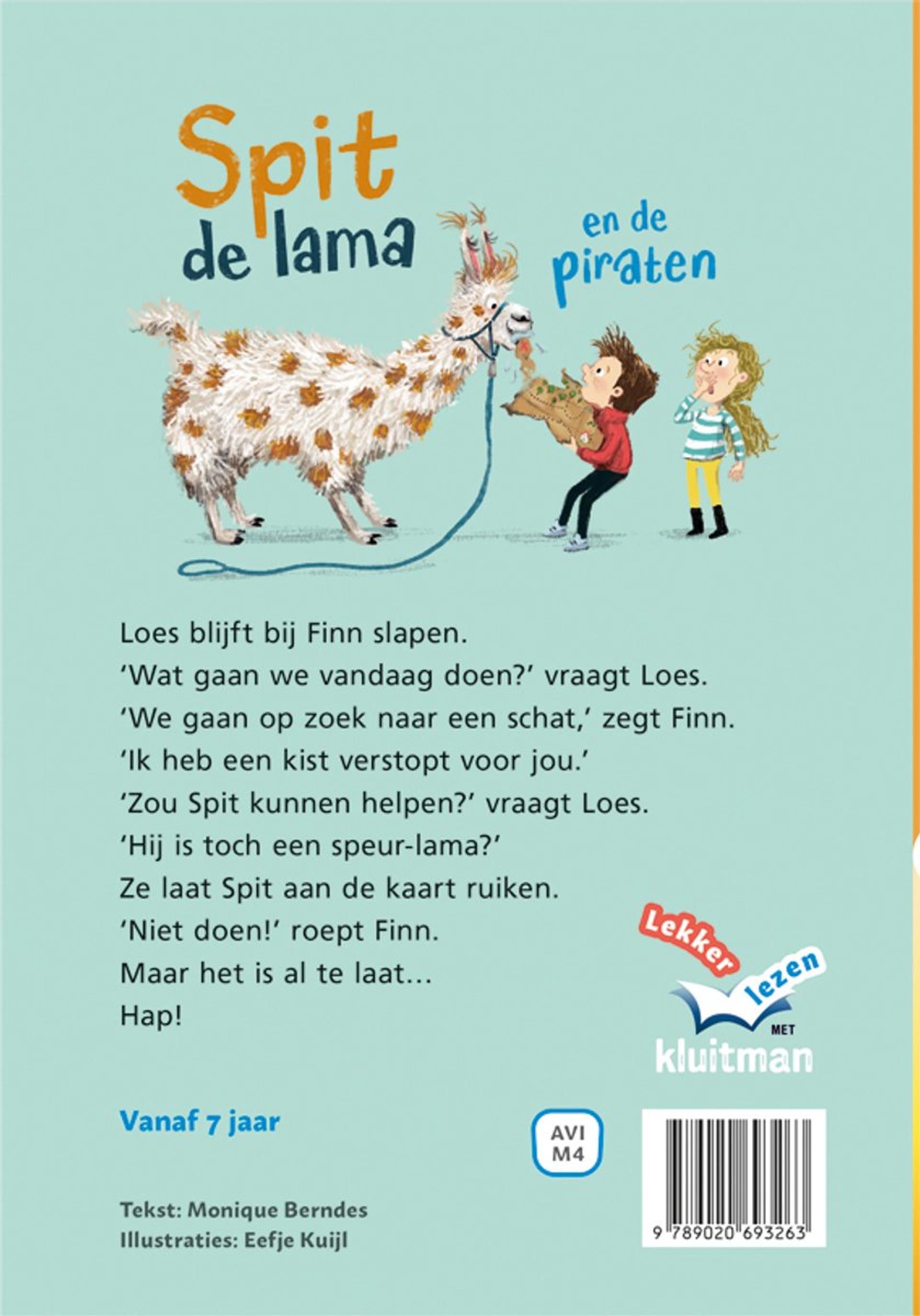 Kluitman spit de lama en de piraten - avi m4