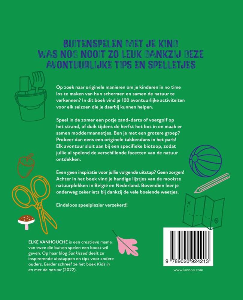 Centraal Boekhuis - Centraal Boekhuis Buiten spelen! 100 leuke activiteiten in