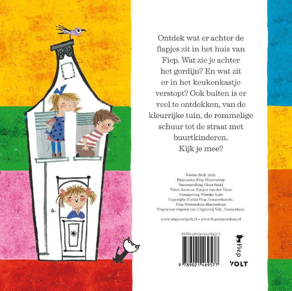 Centraal Boekhuis - Centraal Boekhuis Het grote fiep flapjesboek. 2+