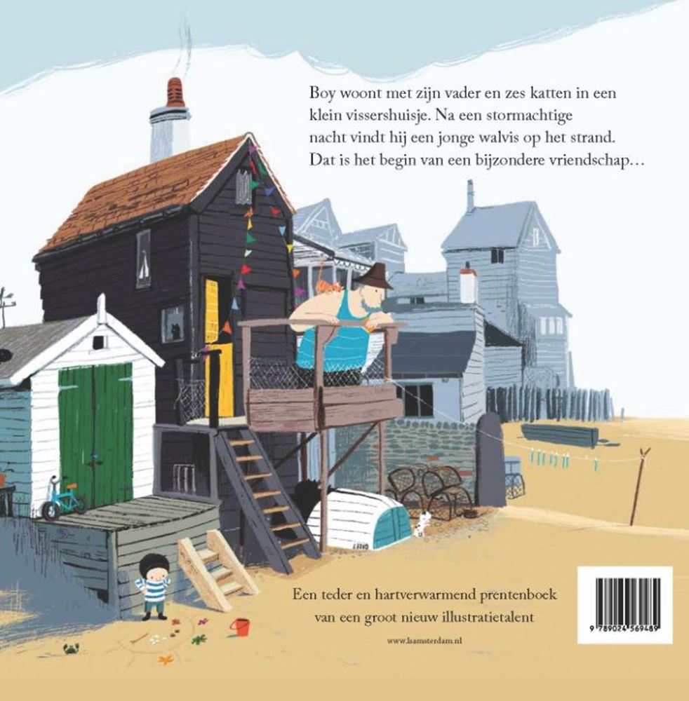 Centraal boekhuis prentenboek 2017: de kleine walvis. 2+
