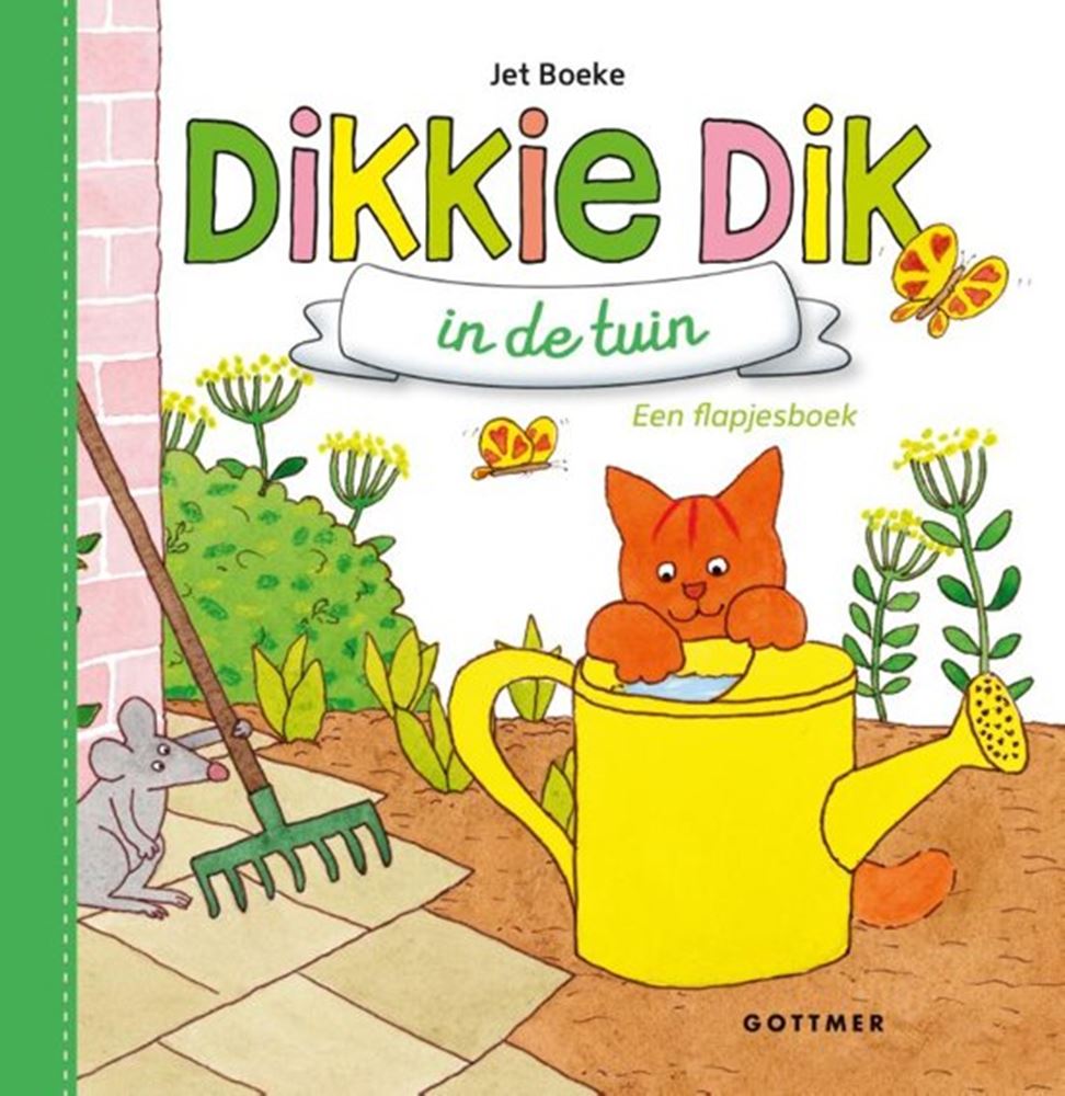 Gottmer Uitgevers Groep - Gottmer Uitgevers Groep Flapjesboek: dikkie dik in de tuin. 1+
