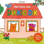 Gottmer uitgevers groep kartonboek: het huis van dikkie dik 2+