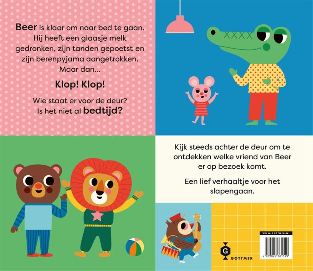Gottmer Uitgevers Groep - Gottmer Uitgevers Groep Kartonboek: is het niet al bedtijd? 2+