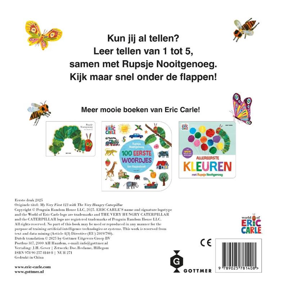 Gottmer Uitgevers Groep - Gottmer Uitgevers Groep Allereerste cijfers met rupsje nooitgenoeg