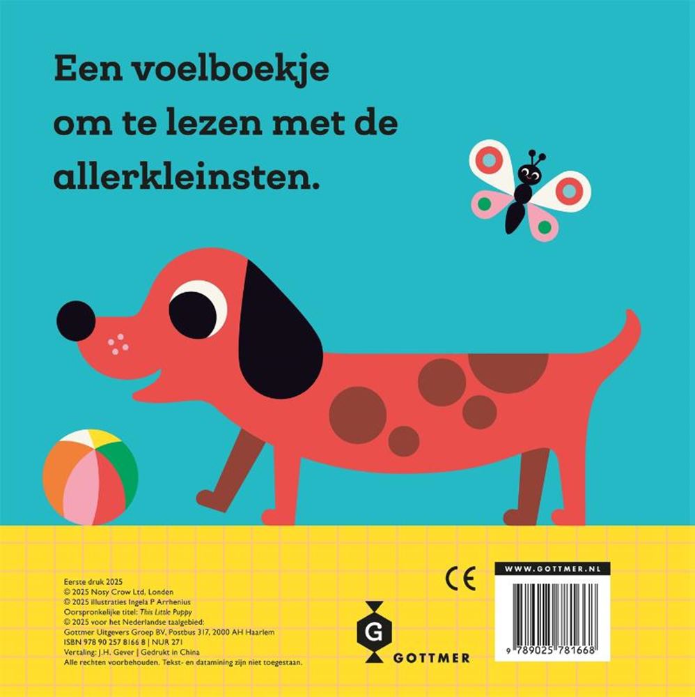 Gottmer Uitgevers Groep - Gottmer Uitgevers Groep Voelboek: dit kleine hondje 1+
