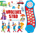 Rebo publishers geluidenboek: vrolijke stad. 3+