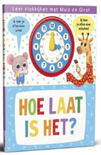 Rebo publishers klokboek - hoe laat is het?