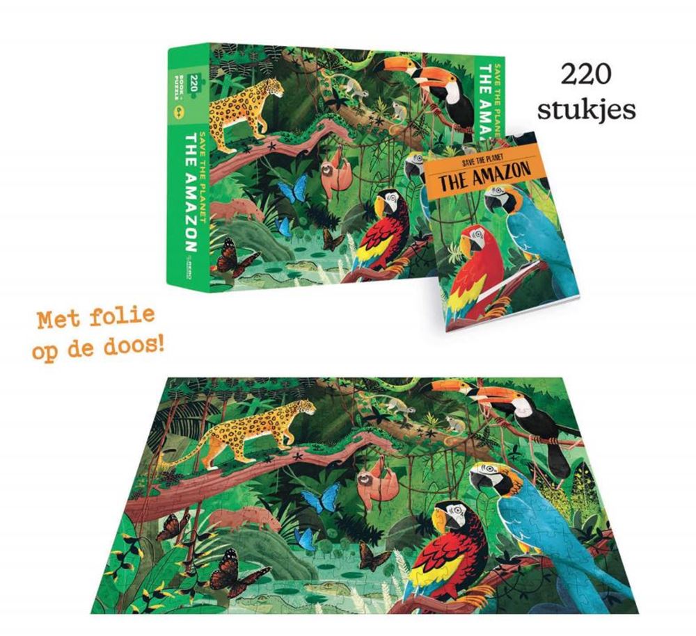 Rebo Publishers - Rebo Publishers Boek en puzzel - de amazone