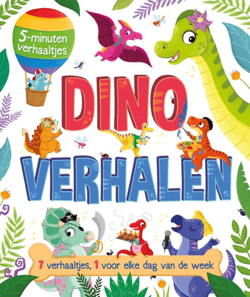 Rebo Publishers - Rebo Publishers Dinoverhalen. 5 minuten verhalen. 4+