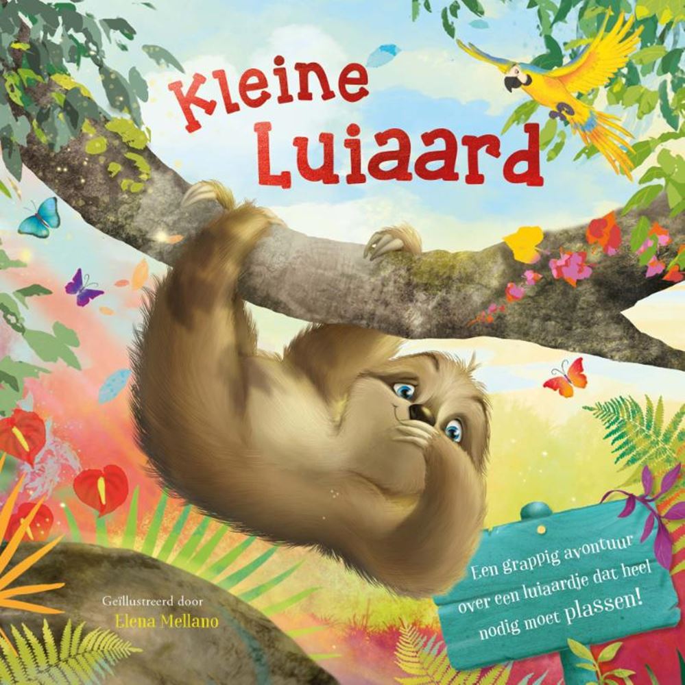 Rebo Publishers - Rebo Publishers Verhalenboek: kleine luiaard. 2+
