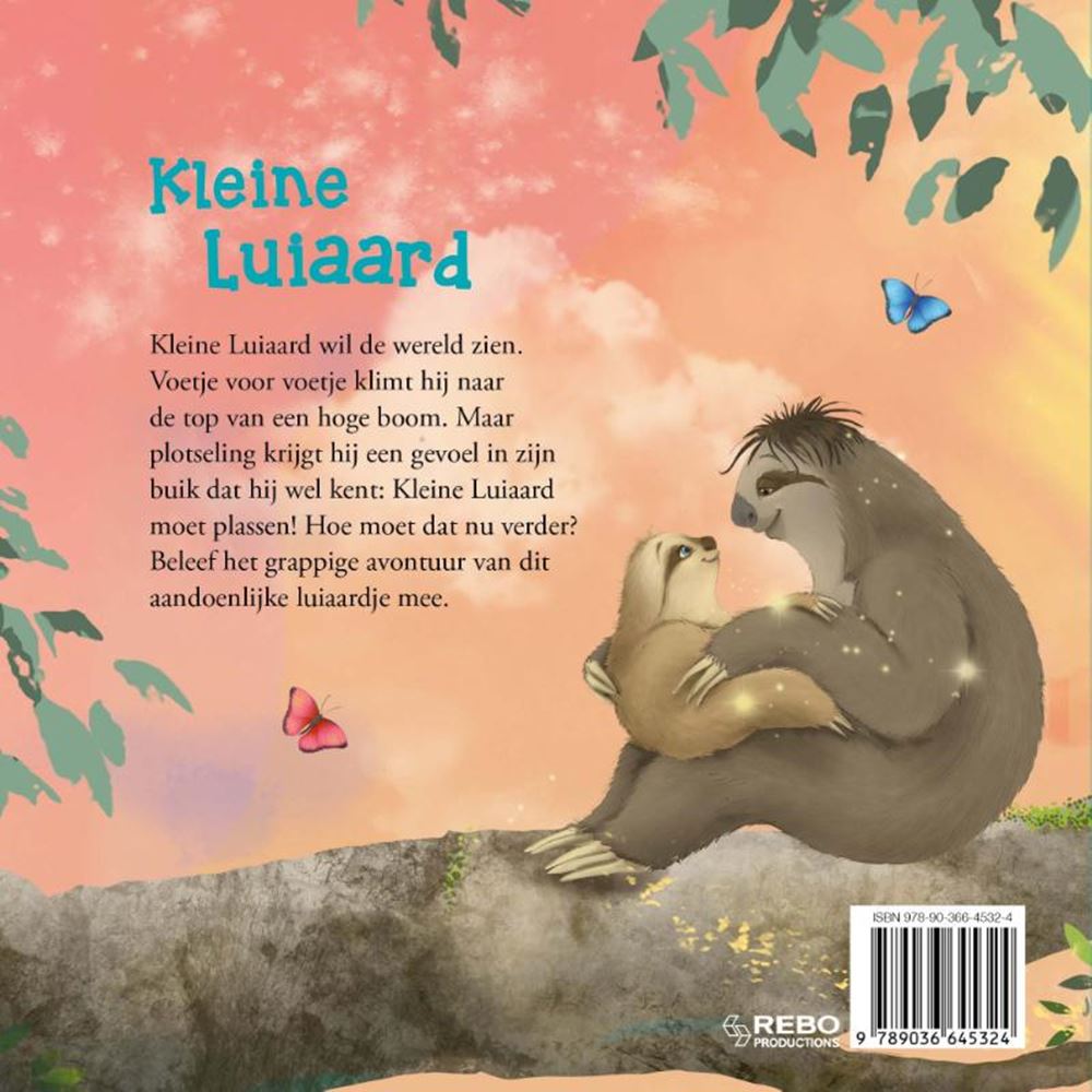 Rebo Publishers - Rebo Publishers Verhalenboek: kleine luiaard. 2+
