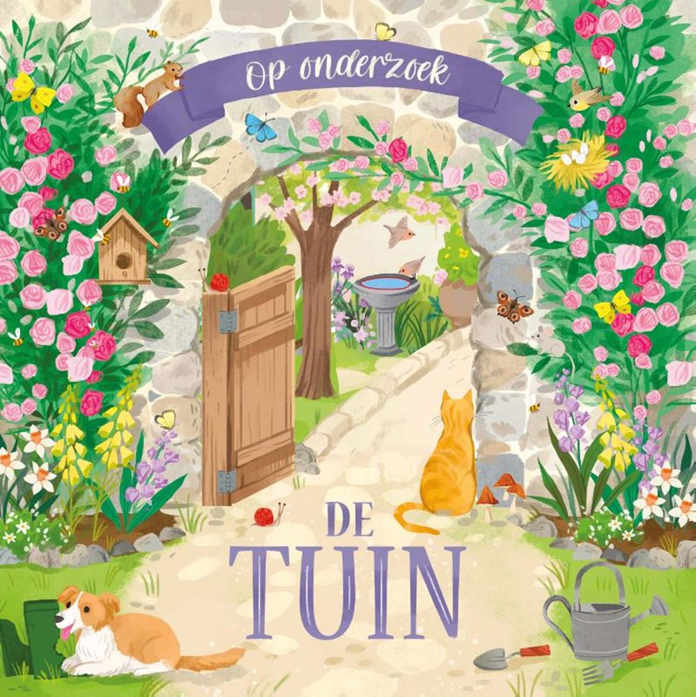 Rebo Publishers - Rebo Publishers De tuin - op onderzoek flapjesboek