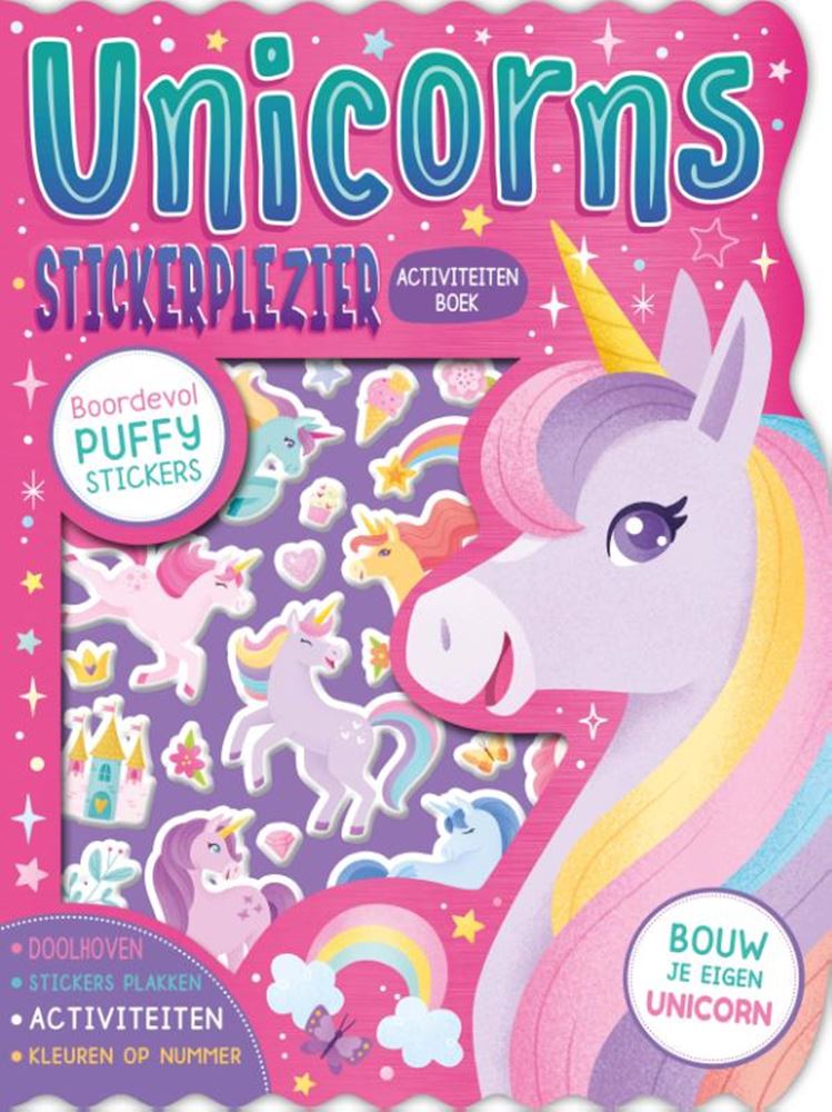 Rebo Publishers - Rebo Publishers Unicorns stickerplezier stickerboek