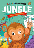 Rebo Publishers - Rebo Publishers Jungle - kleuren op nummer 4+