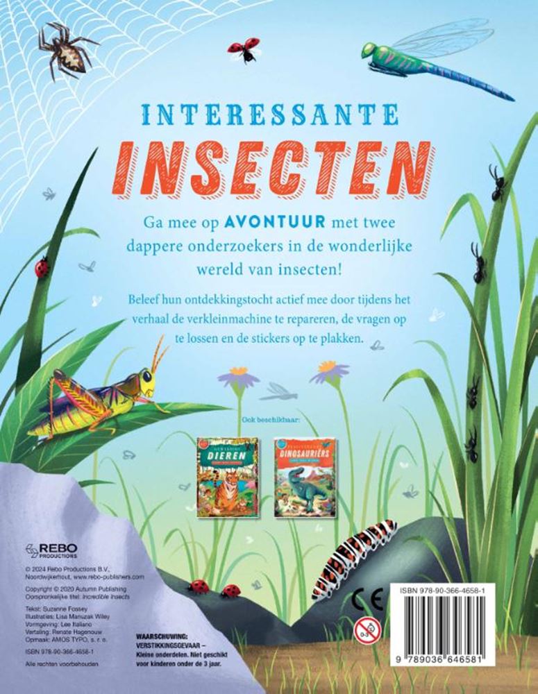 Rebo Publishers - Rebo Publishers Interessante insecten 4+